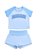 Load image into Gallery viewer, Dakary Raglan Set Blue