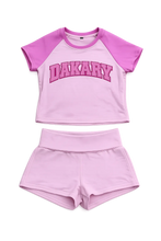 Load image into Gallery viewer, Dakary Raglan Set Pink
